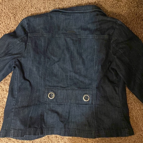 DKNY JEAN JACKET Pre 💕 Loved - Picture 7 of 8